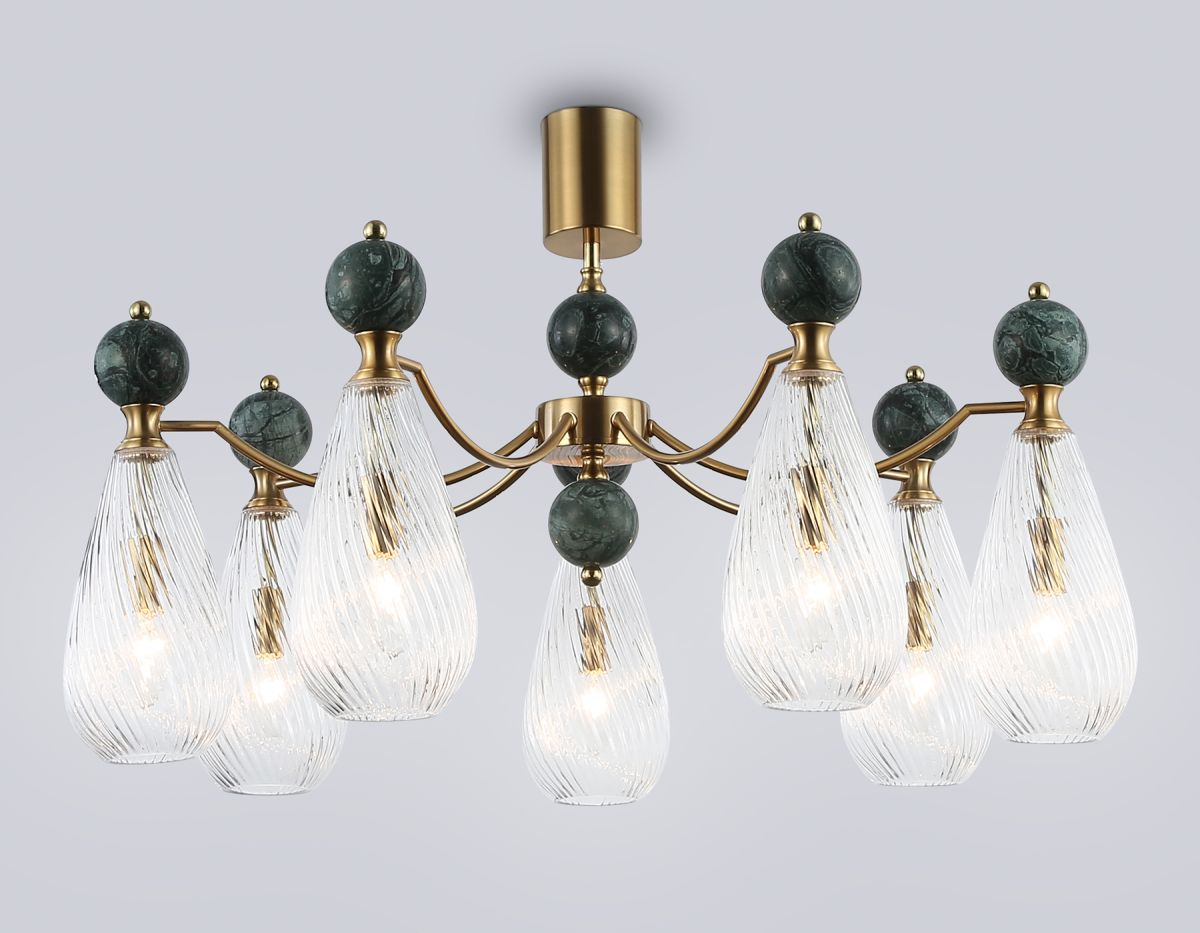 Люстра на штанге Ambrella Light High Light Ceramo Modern LH53293