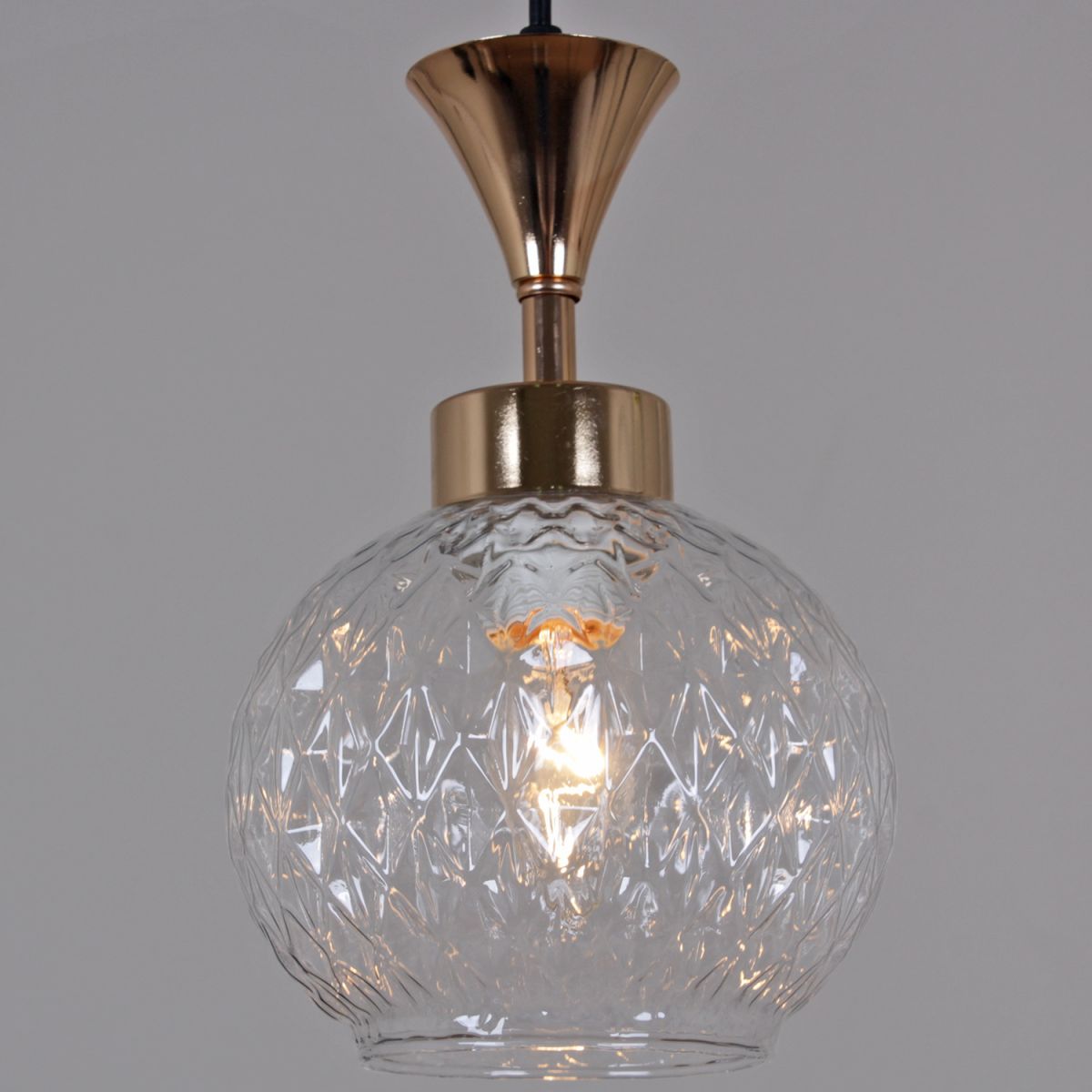 Подвесной светильник Reluce 10080-0.9-01 BK+FG