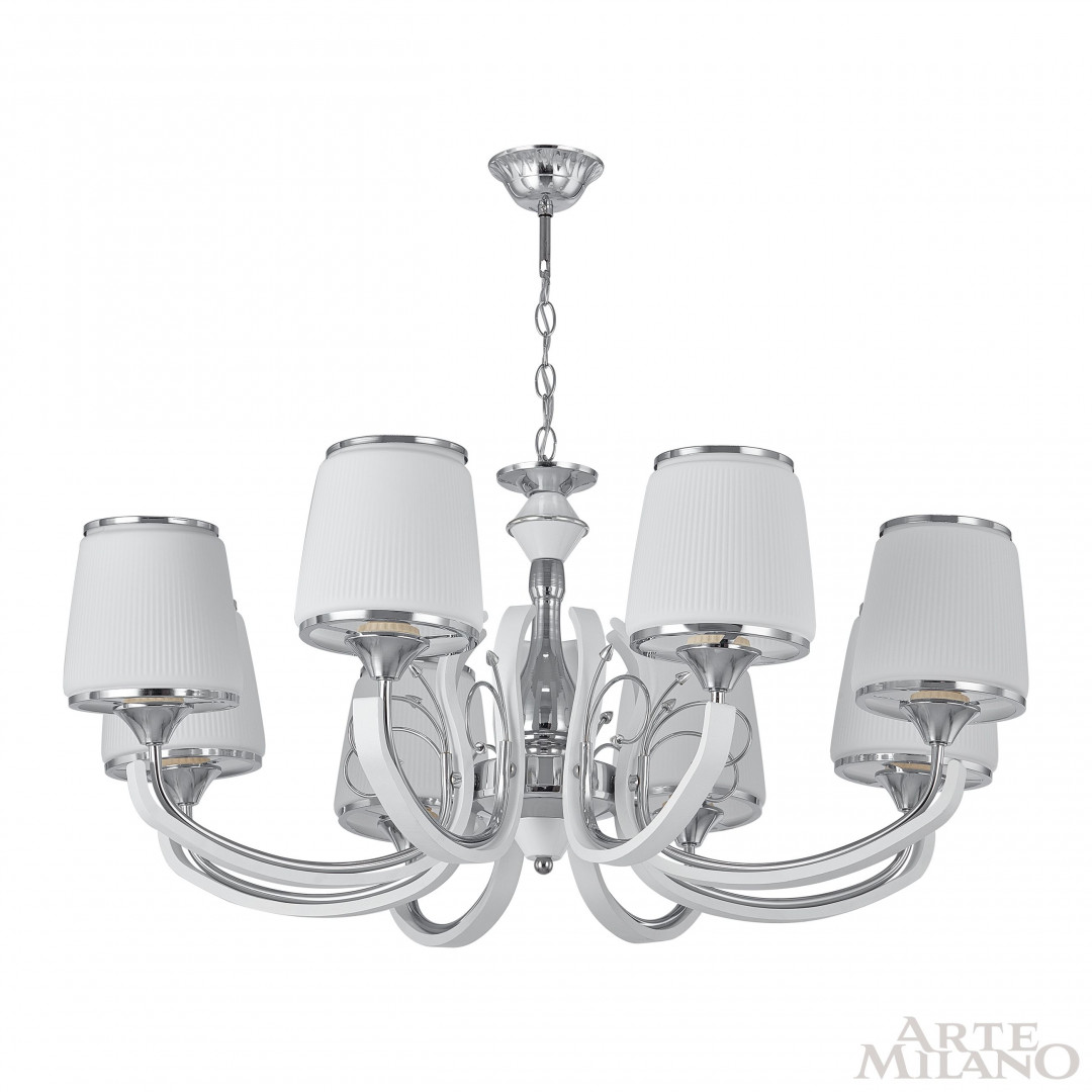 Подвесная люстра Arte Milano Florentia-9247 309247/8 Wh/Ni