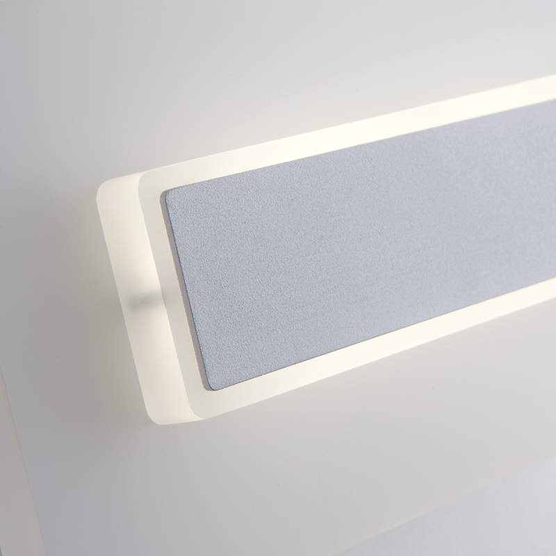 Настенный светодиодный светильник Eurosvet Square 40132/1 LED белый a040588