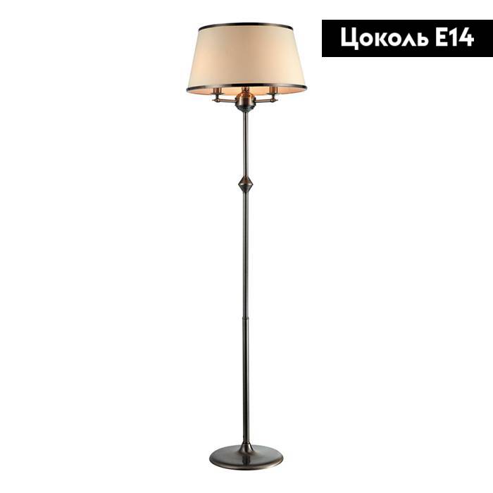 Торшер Arte Lamp Alice A3579PN-3AB