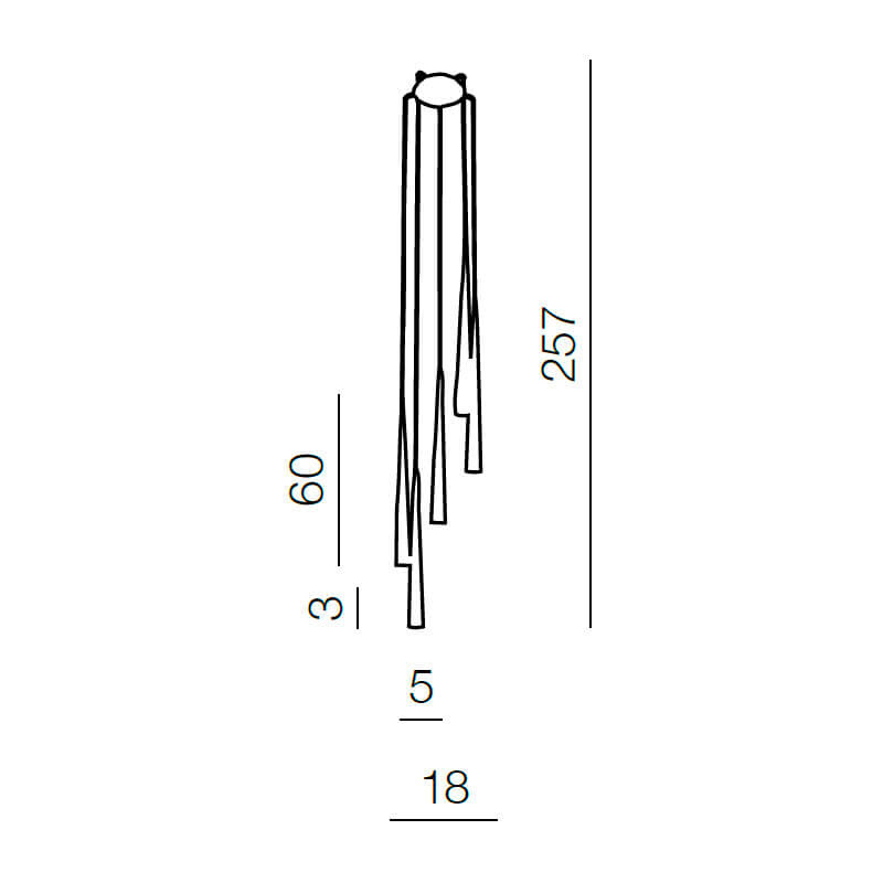 Подвесной светильник Azzardo Stylo 5 AZ0208