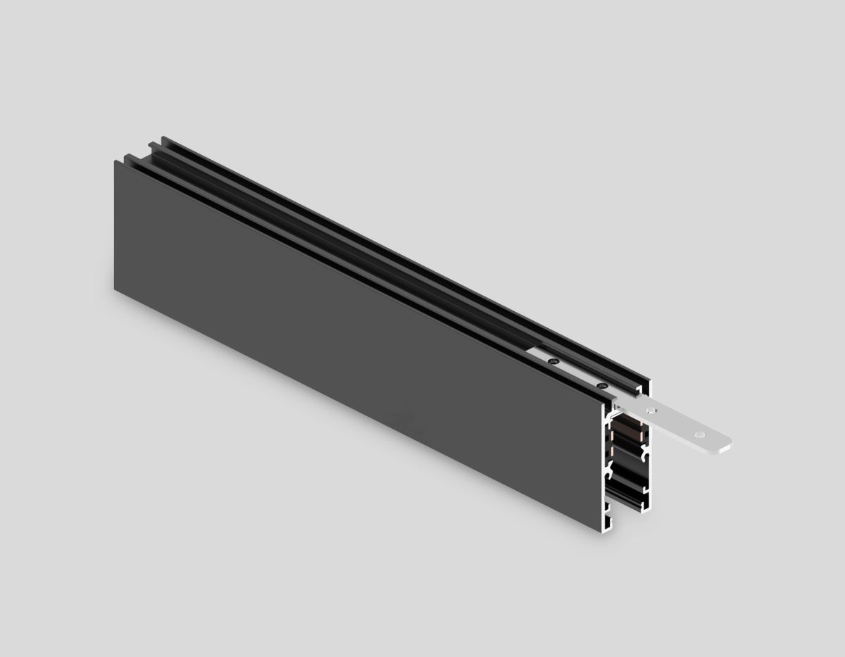 Шинопровод низковольтный накладной с торц. Заглушк. 2шт Ambrella Light Track System GL1915