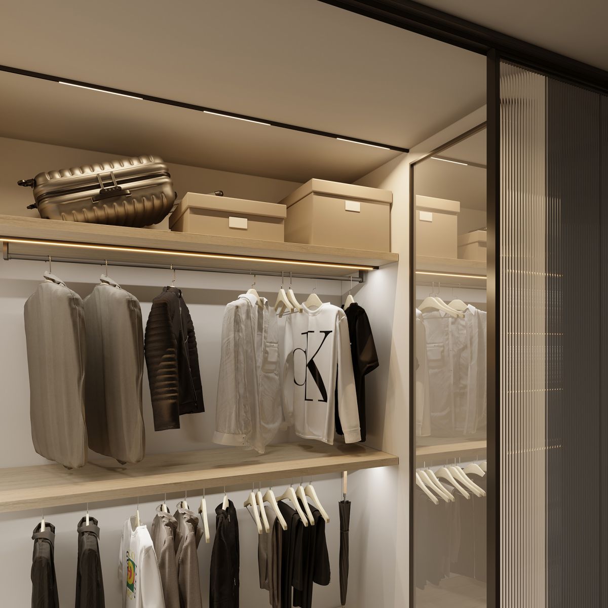 Трек Arlight MAG-MICROCOSM-TRACK-1115-1000 (BK) (IP20 Металл) 052153