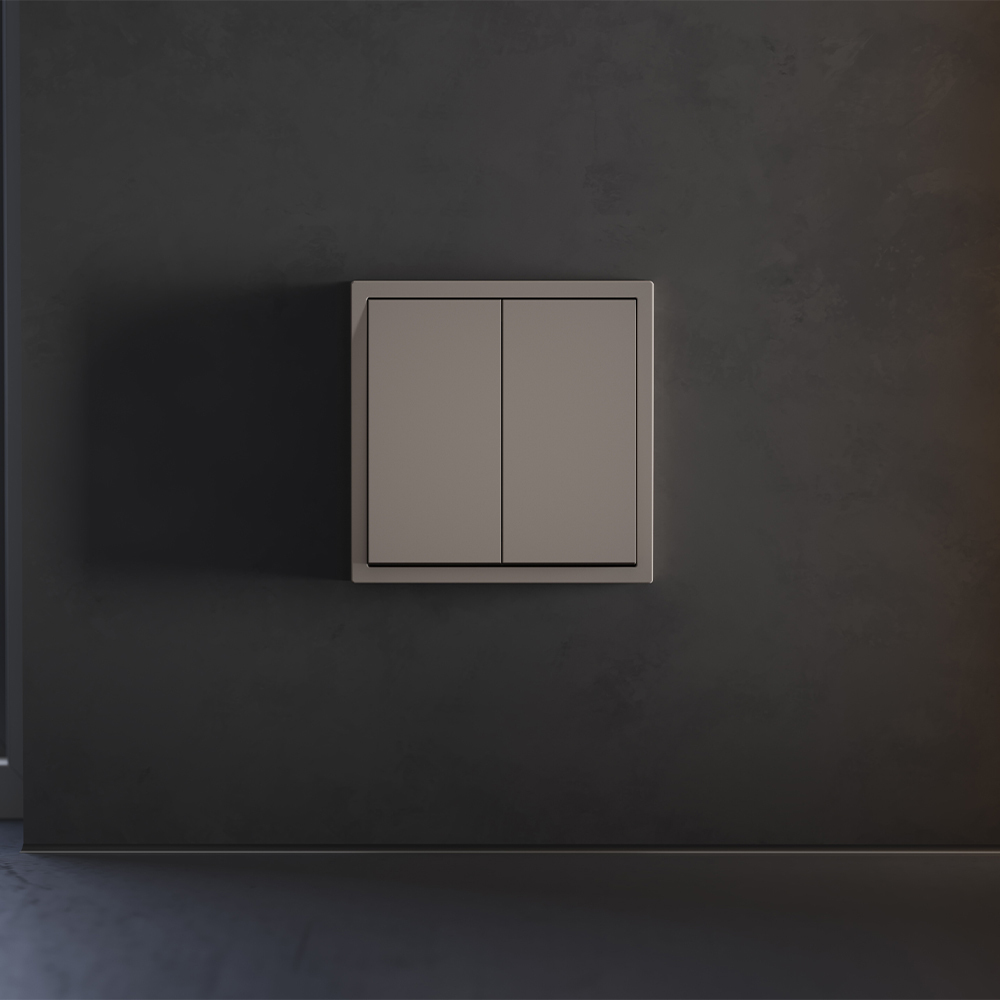 Клавиши для выключателя/переключателя двухклавишного Voltum S70 (капучино) VLS000314