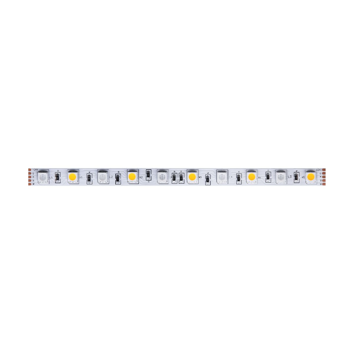 Светодиодная лента Maytoni Technical 24В 5050 14,4Вт/м RGB+W 3000K IP20 10176