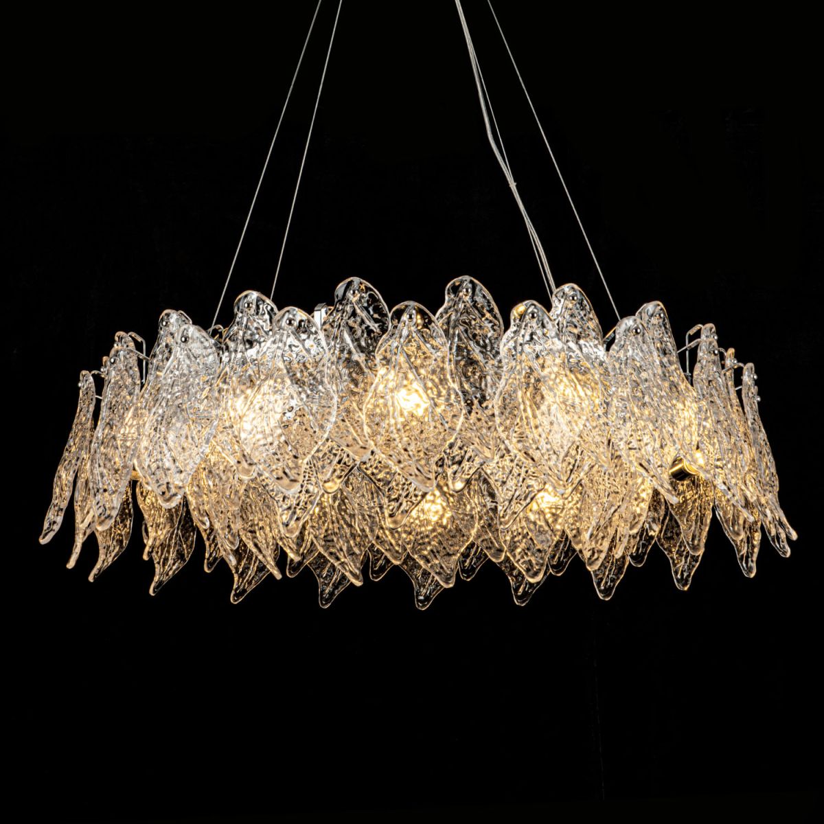 Подвесная люстра флористика Modestyle MS.2290.12 CR