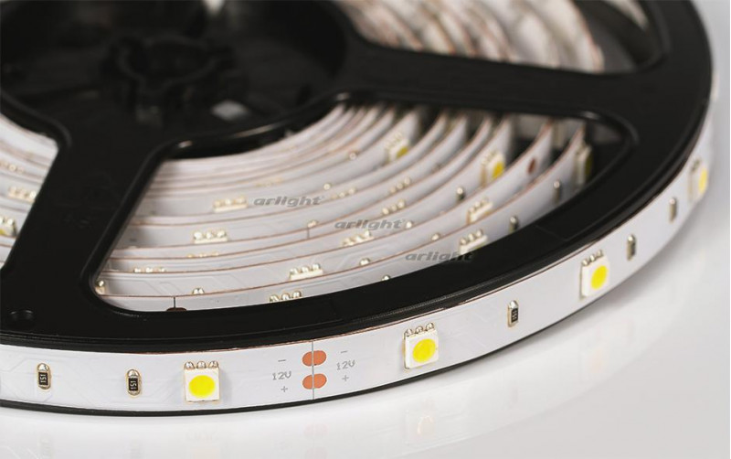 Светодиодная лента Arlight RT 2-5000 12V Warm2700 (5060, 150 LED, LUX) 010594(B)