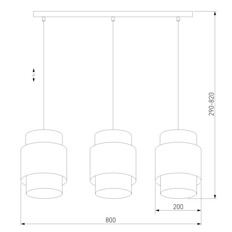 Подвесной светильник TK Lighting Boho 6531 Boho White