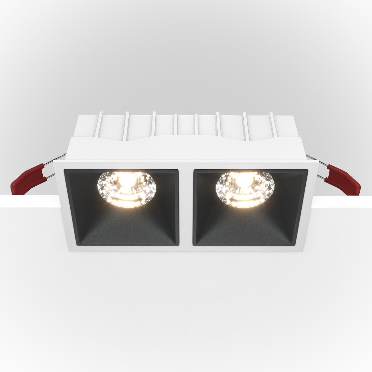 Встраиваемый светильник Maytoni Technical Alfa LED DL043-02-15W3K-D-SQ-WB
