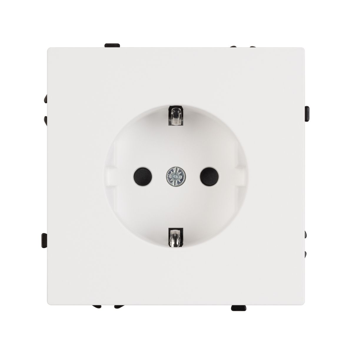 Розетка зк со шторками софт-тач белый кварц Arlight SCT-MEU-SFPL-WH (250V, 16A) 054276(1)