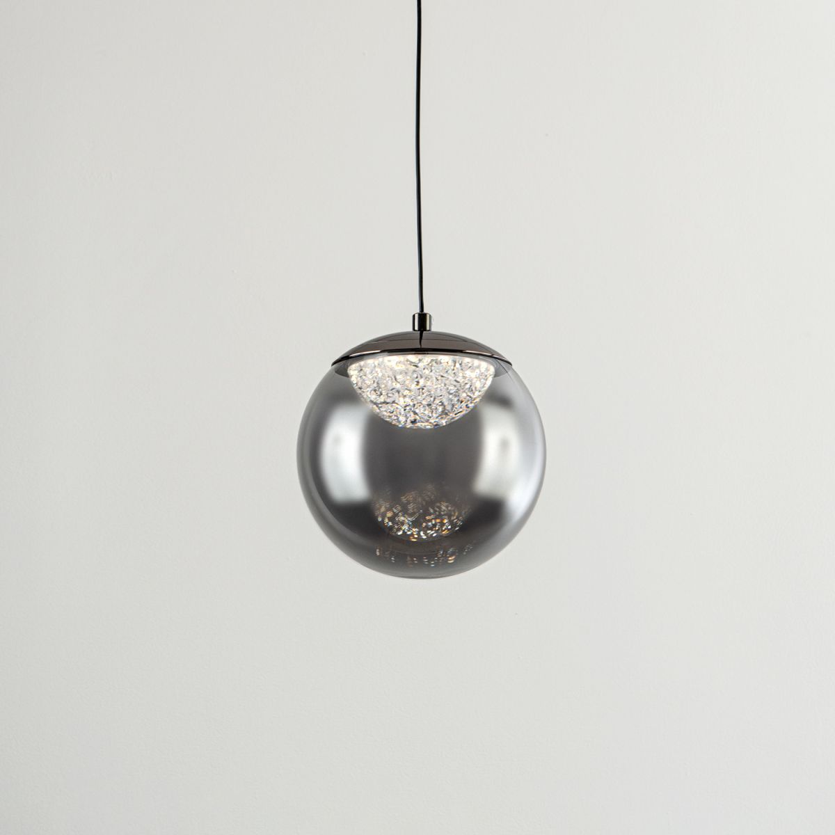 Подвесной светильник хрустальный Modelux ML.2338.150 BK-BK