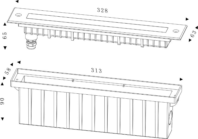 Уличный светильник Deko-Light Line 730263