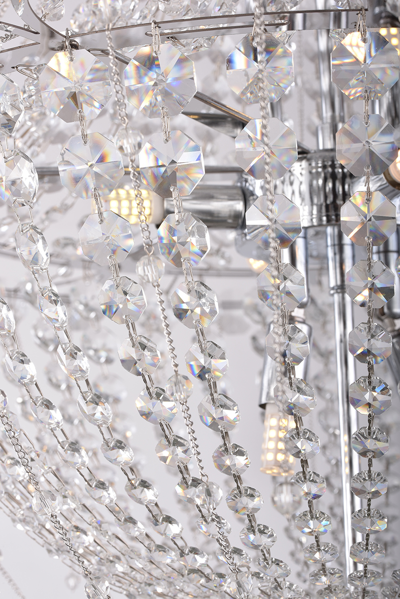 Подвесная люстра DeLight Collection MD8319-12A chrome