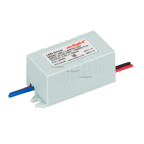 Блок питания Arlight ARPJ-LA06700-mini (4W, 700mA) 018274