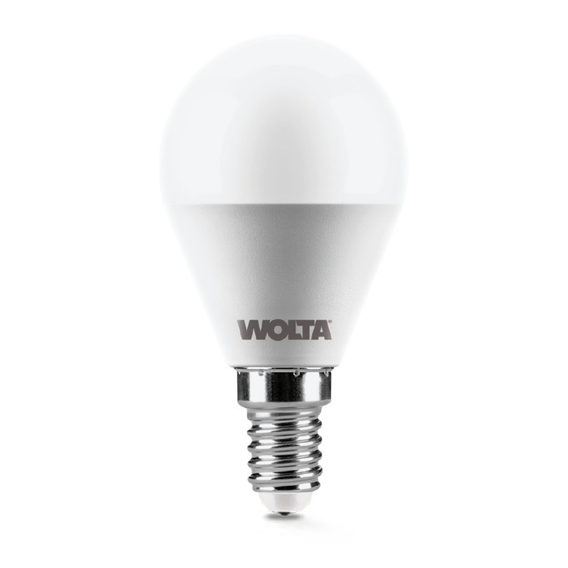 Светодиодная лампа WOLTA 10Вт 6500K E14 груша матовая 25W45GL10E14