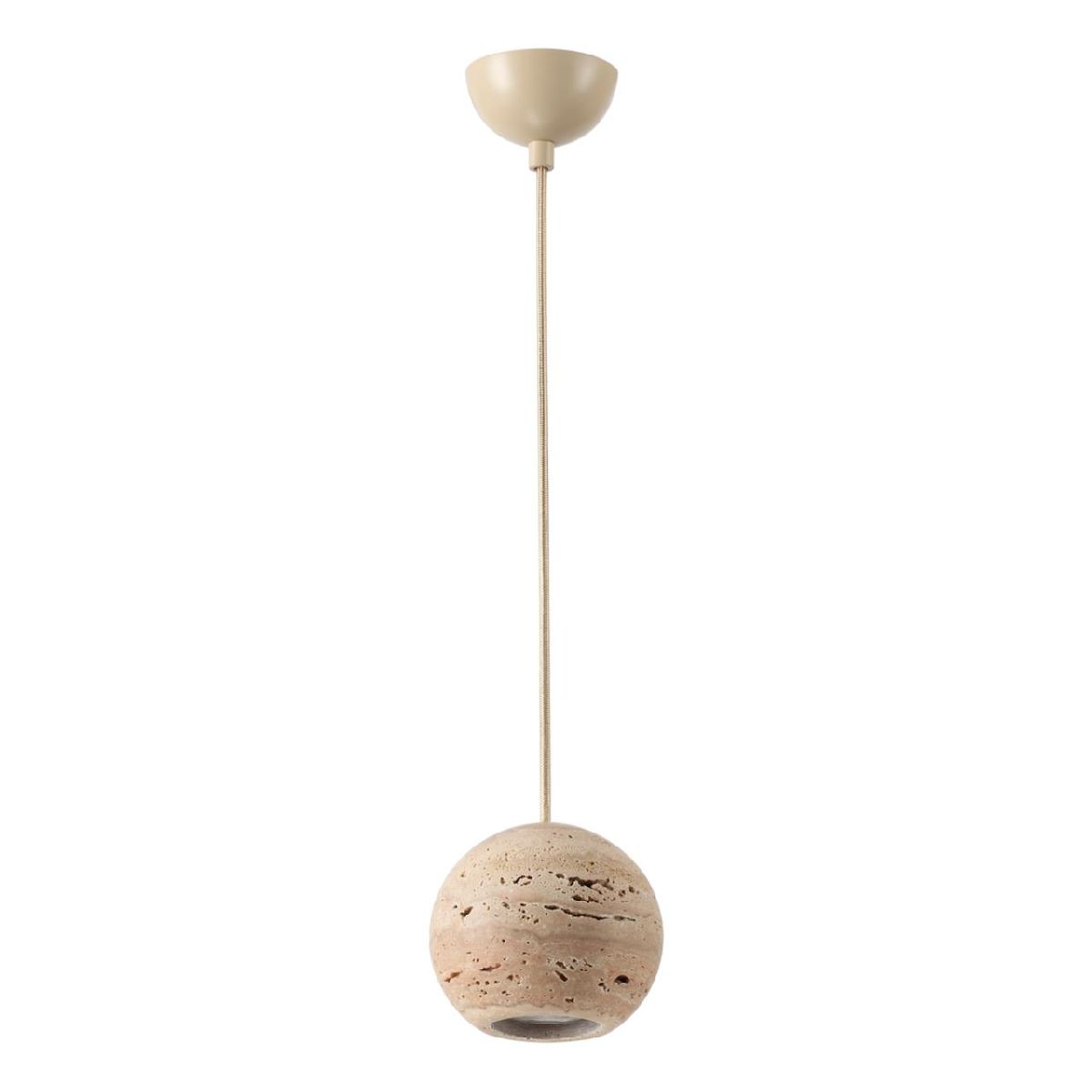 Подвесной светильник шар Odeon Light Travertino 6625/1L
