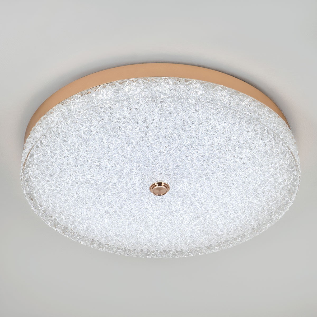Потолочный светильник стеклянный LED4U L1116-500 GD