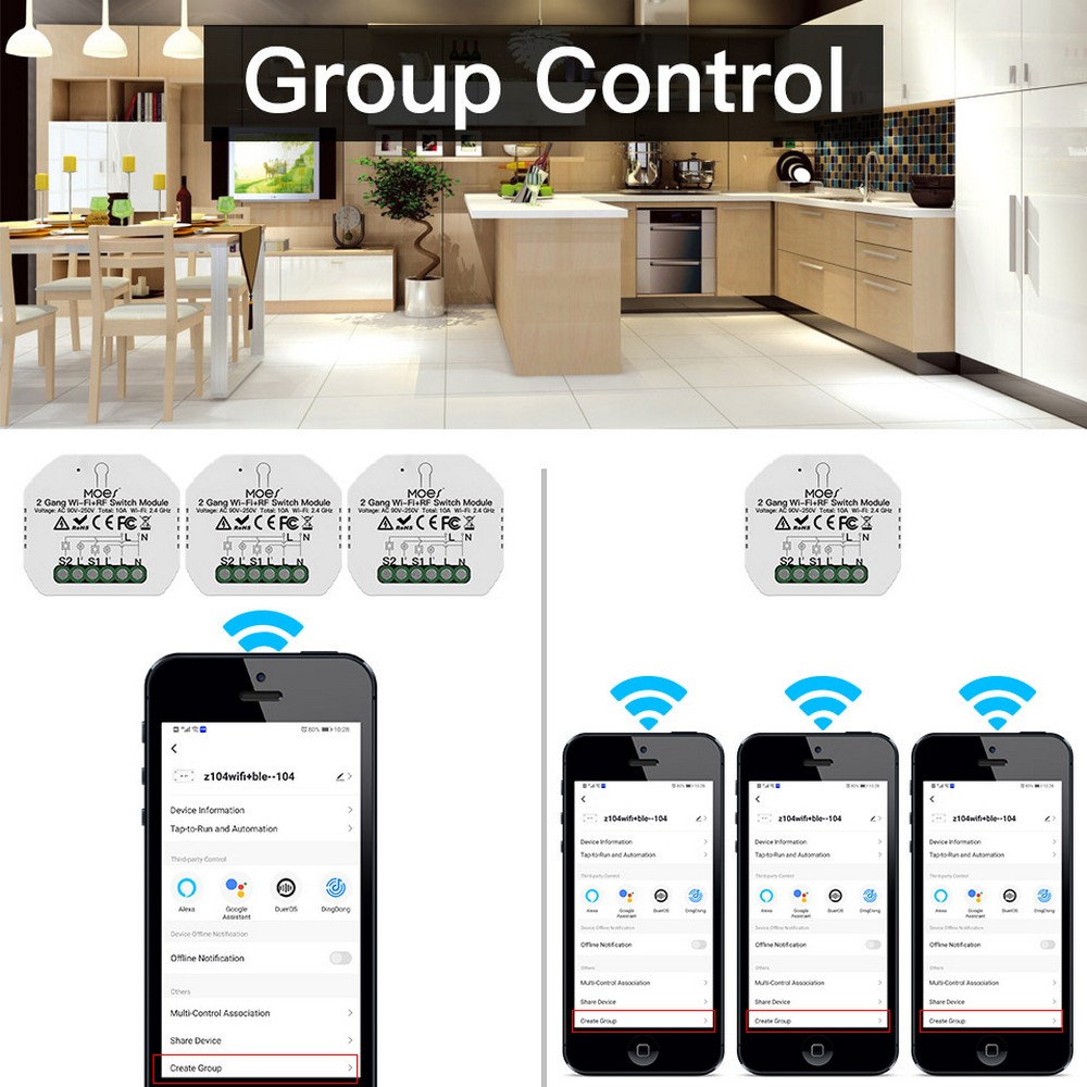 Блок управления светом для одной зоны Aployt Magnetic track 220 Wi-fi+RF APL.0195.00.01/MS-104