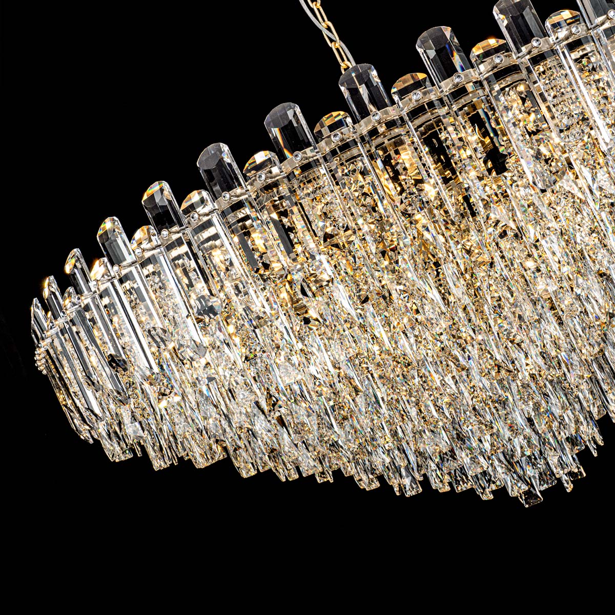 Подвесная люстра Modelux ML.7088.1200R GD