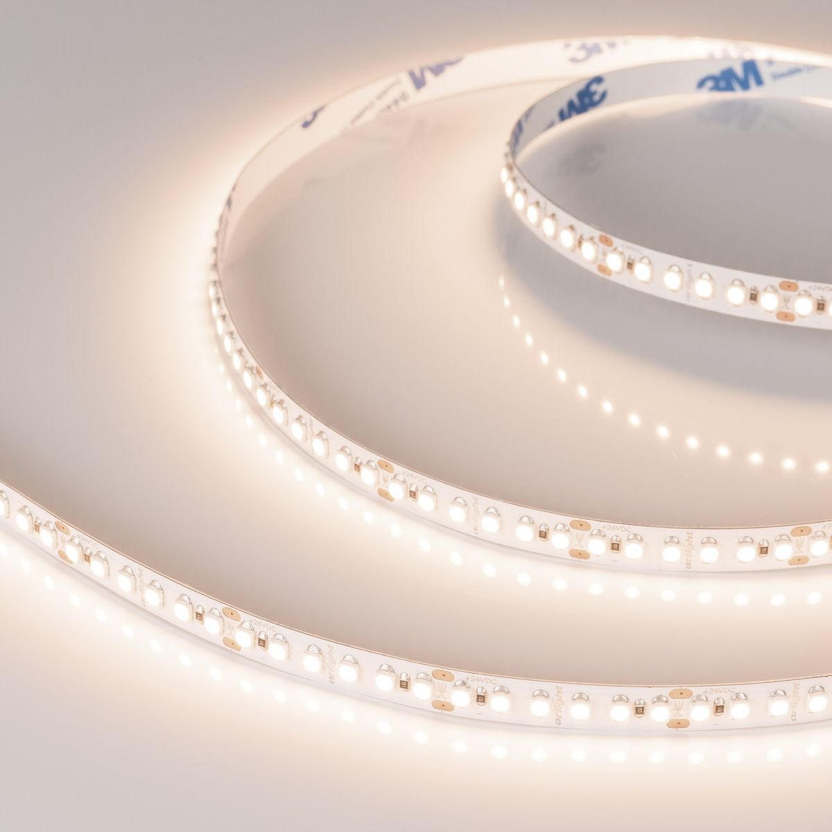 Светодиодная лента Arlight UL-A180-8mm 24V Warm3500 (14.4 W/m, IP20, 5m) (Открытый) 040549(1)