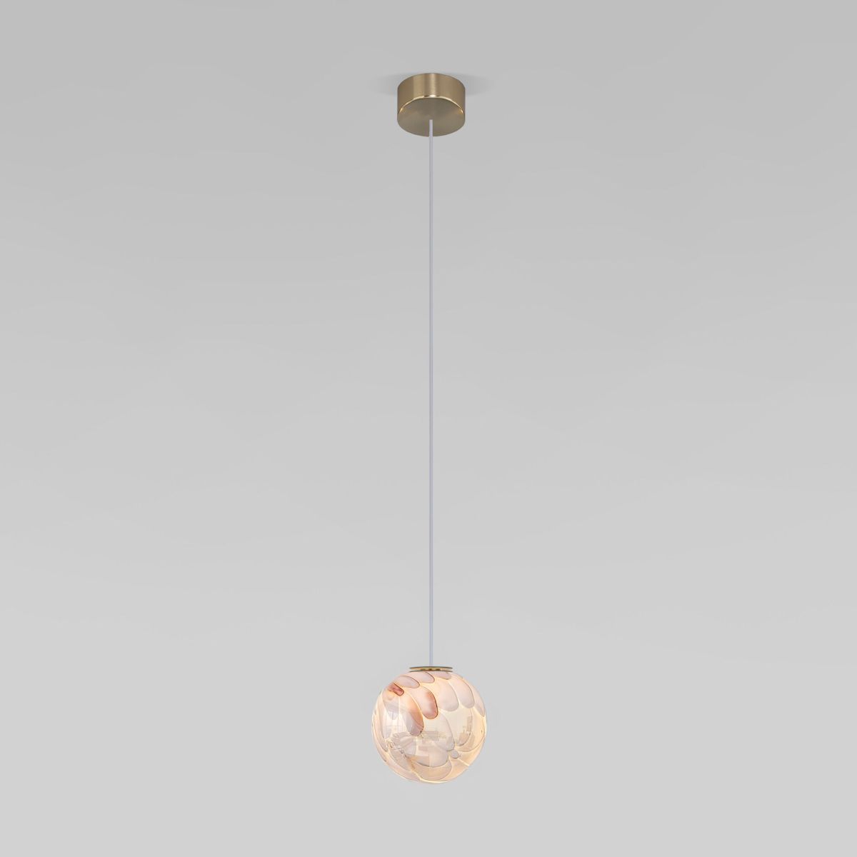 Подвесной светильник с плафоном ручной работы Bogate's Crystall 1_101 a072033