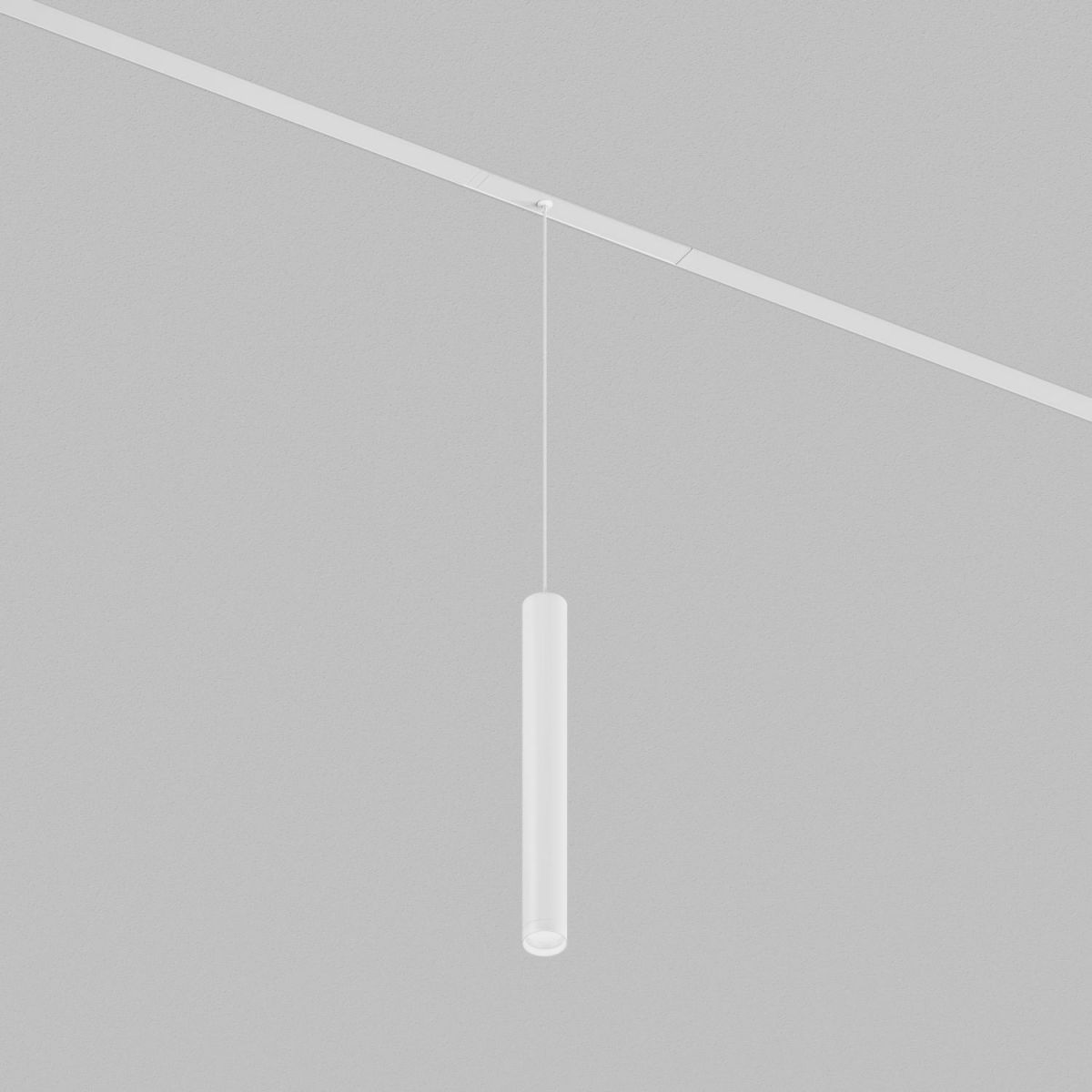 Трековый однофазный светильник Denkirs Simple Spot DK8208-WH