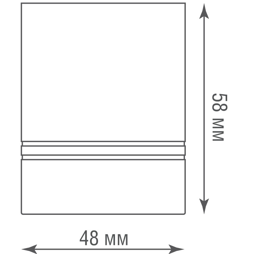 Накладной светильник Donolux Barell DL18480R5W1B IP44