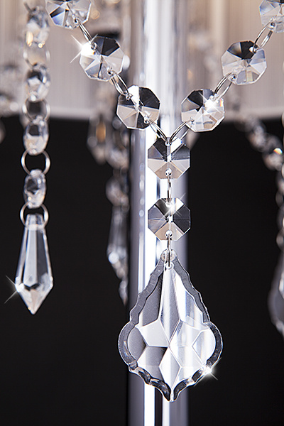 Торшер Eurosvet 2045/3F хром/белый