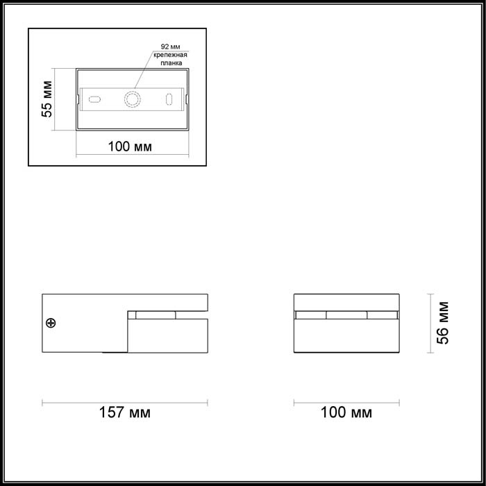 Светодиодный спот Odeon Light Laconis 3538/1WL