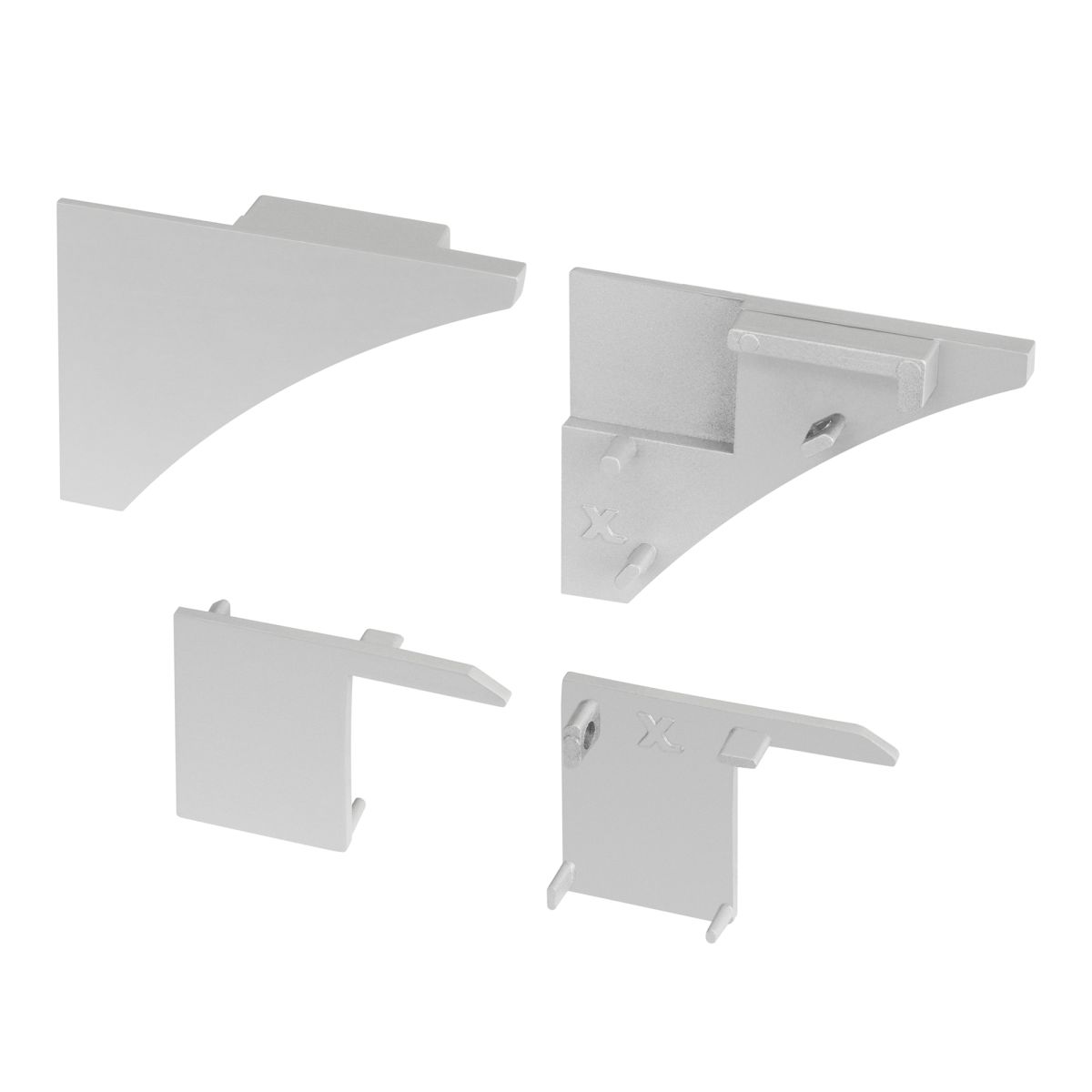 Комплект заглушек Arlight SHELF-600 (Металл) 060904