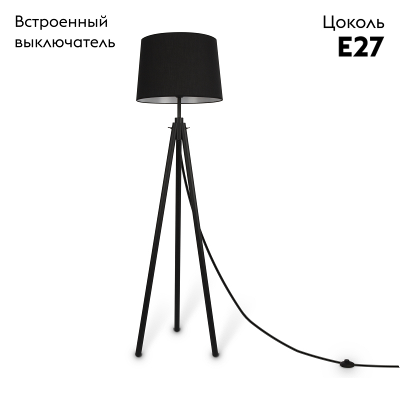 Торшер Maytoni Calvin Z177FL-01B