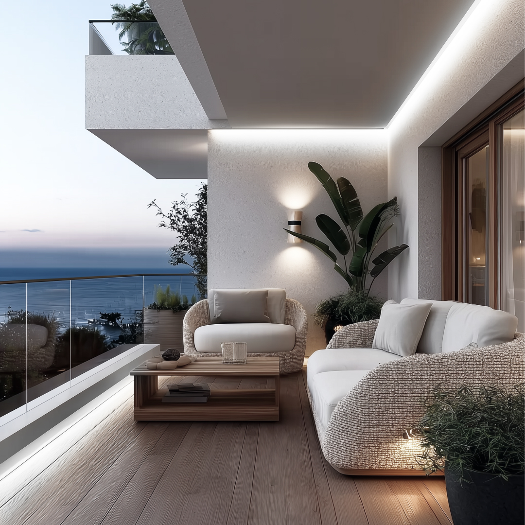 Комплект светодиодной ленты OGM 220В 6Вт/м, 400лм/м, 6500К (х/б), SMD2835, 120д/м, 5м, IP65 SL-67