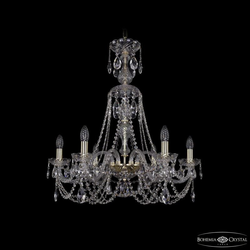 Подвесная люстра Bohemia Ivele Crystal 1406/6/240/XL-74 G