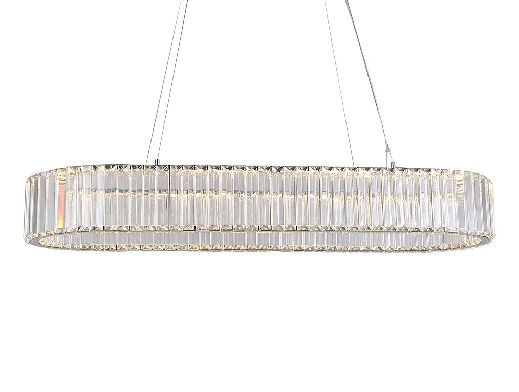 Подвесной светодиодный светильник Newport 8445/90 oval chrome М0065051