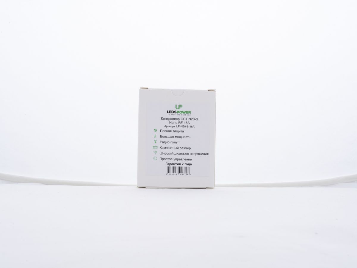 Контроллер LEDS POWER CCT N20-S Nano RF 16A 003726