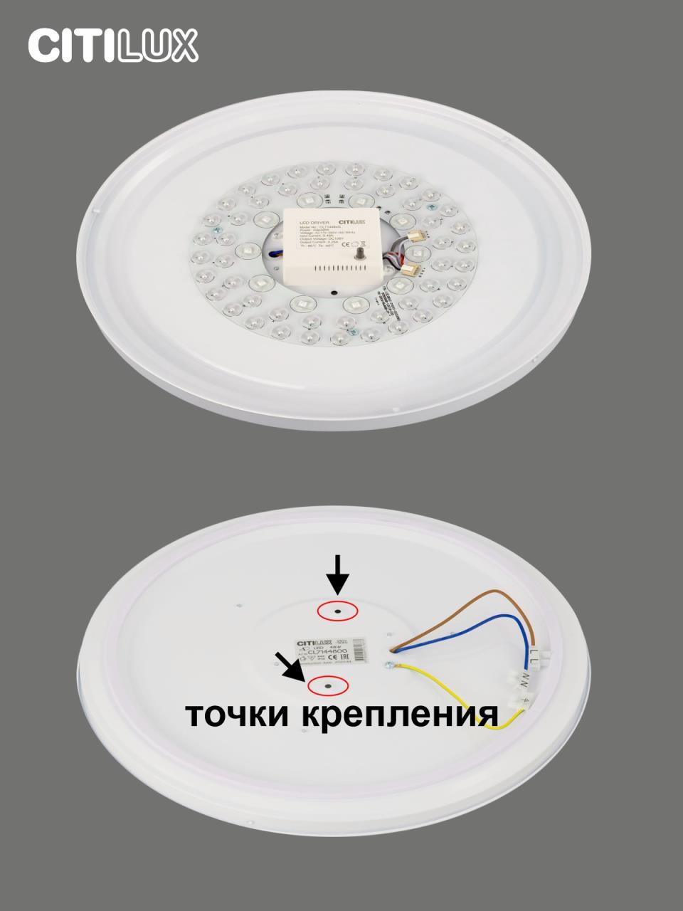 Потолочная люстра Citilux Симпла CL714480G в Москве