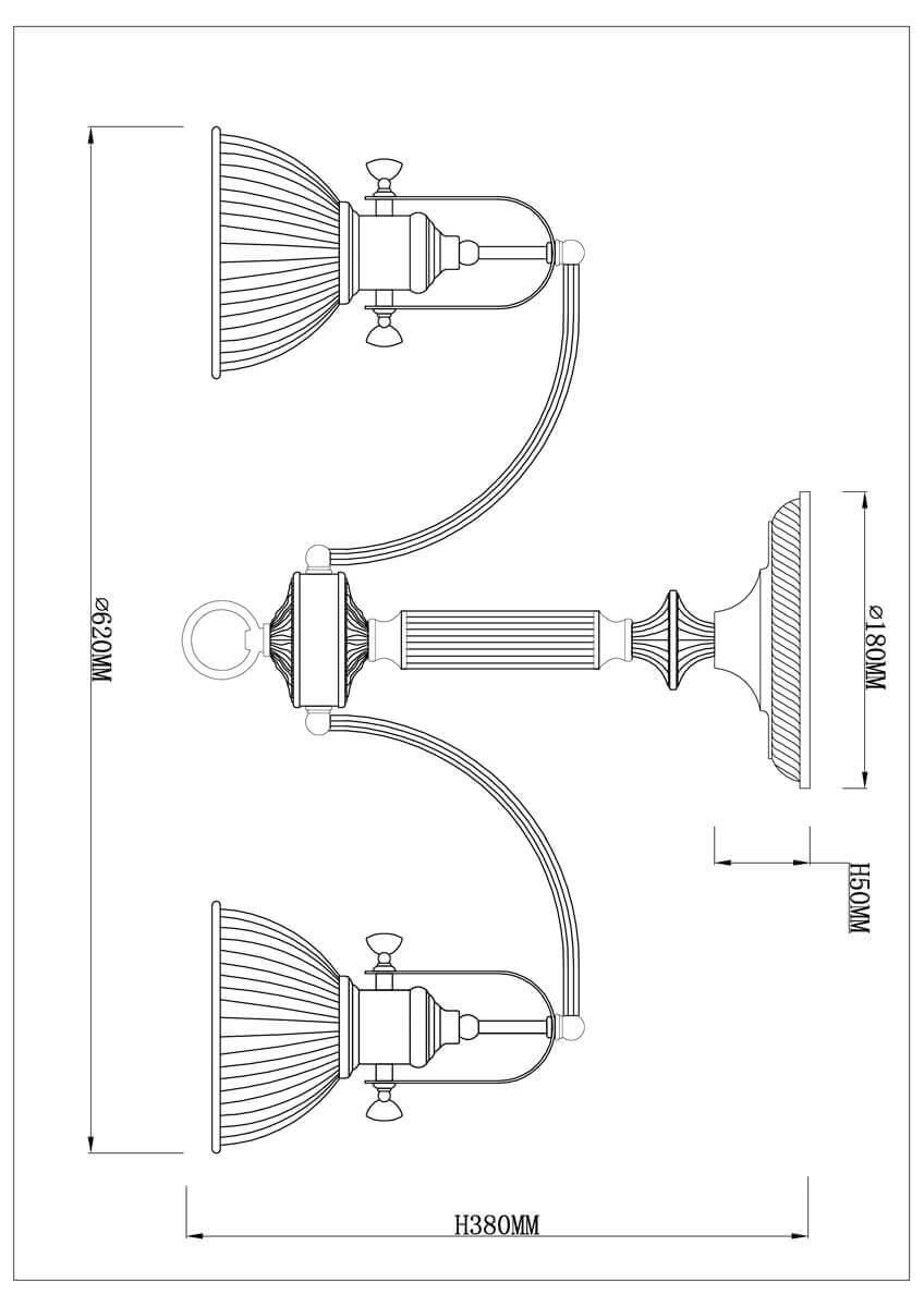 Потолочная люстра Rivoli Multistrato 3024-308 Б0038056