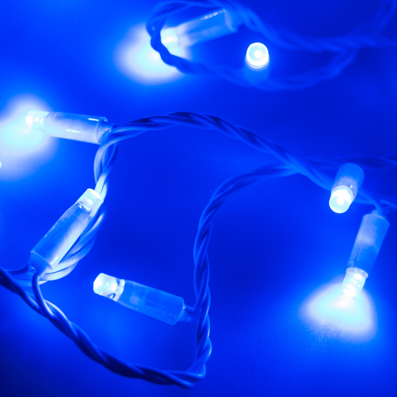 Светодиодная гирлянда Arlight ARD-String-Classic-10000-White-100LED-Std Blue 025817