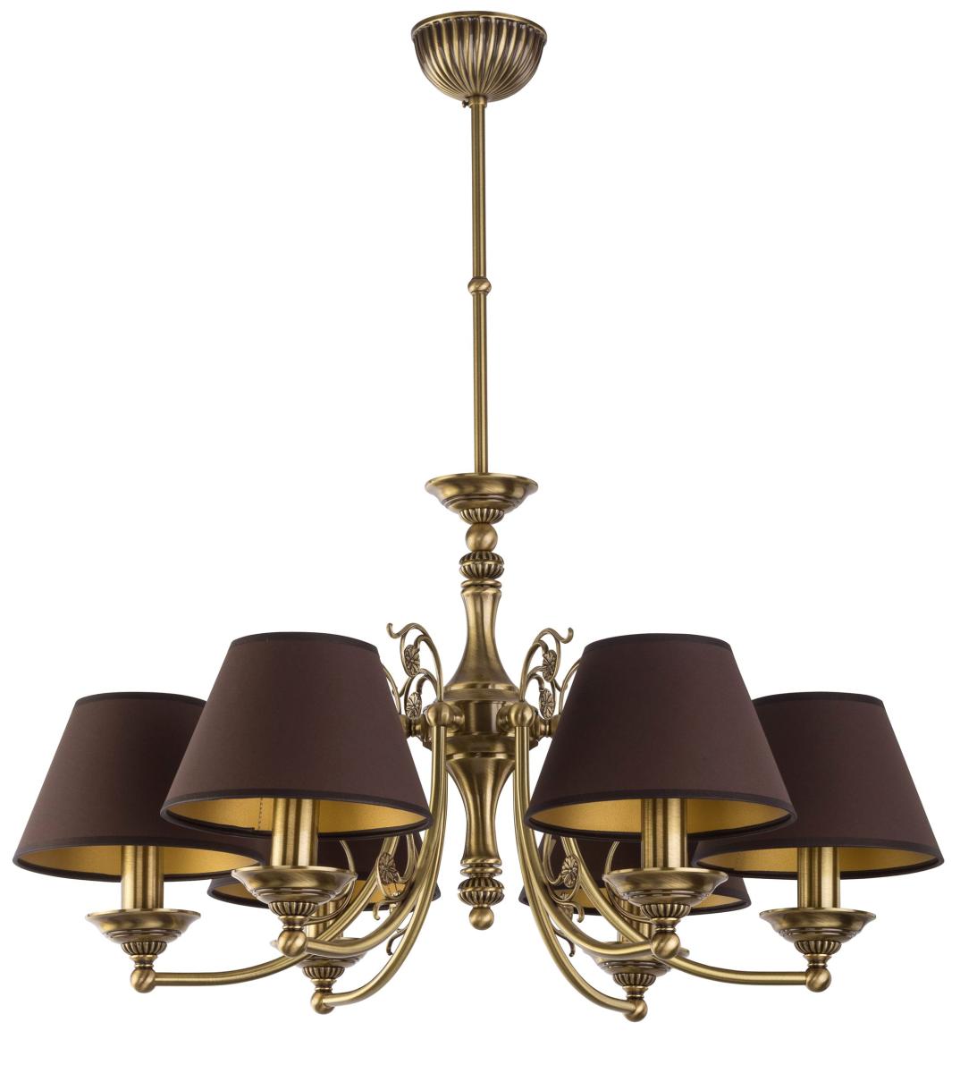 Подвесная люстра Kutek Casamia Abazur CAS-ZW-6 (P/A)