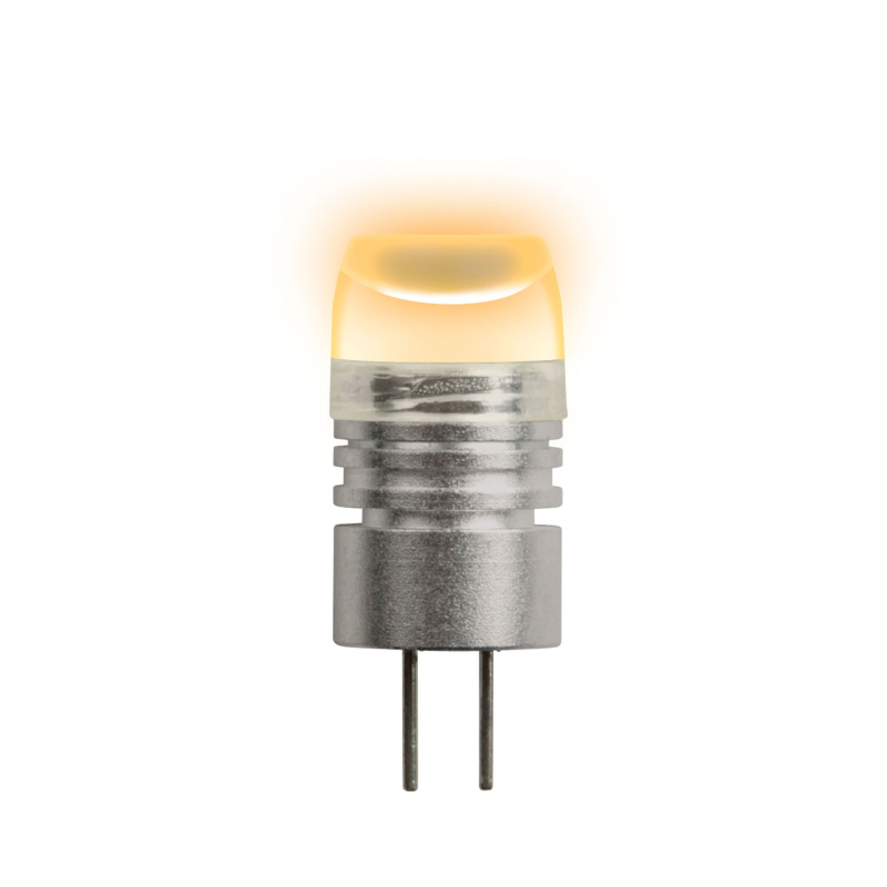 Лампа светодиодная (05857) Uniel G4 0,8W прозрачная LED-JC-12/0,8W/YELLOW/G4