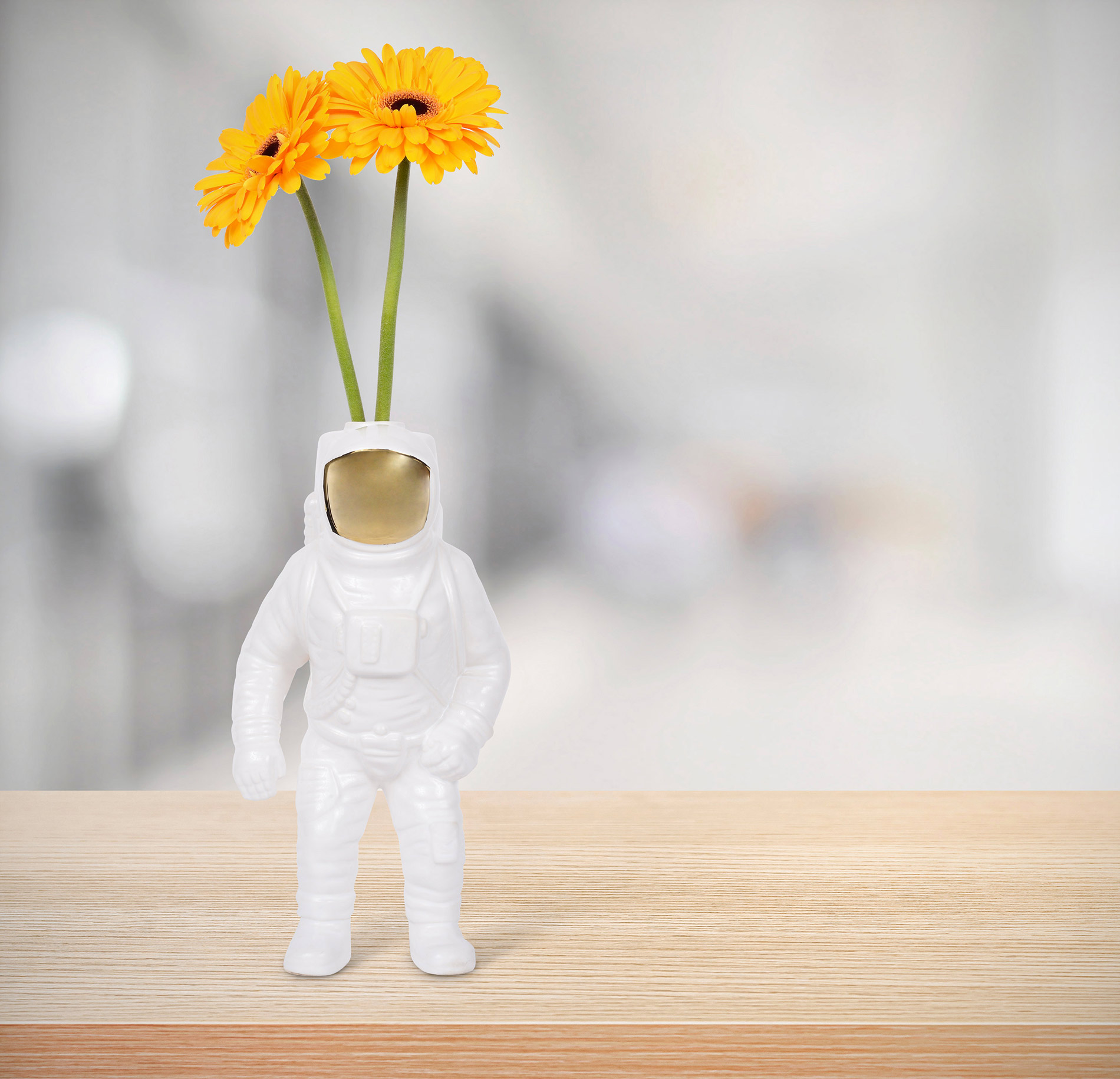 Ваза Starman white Seletti Cosmic Diner 10932