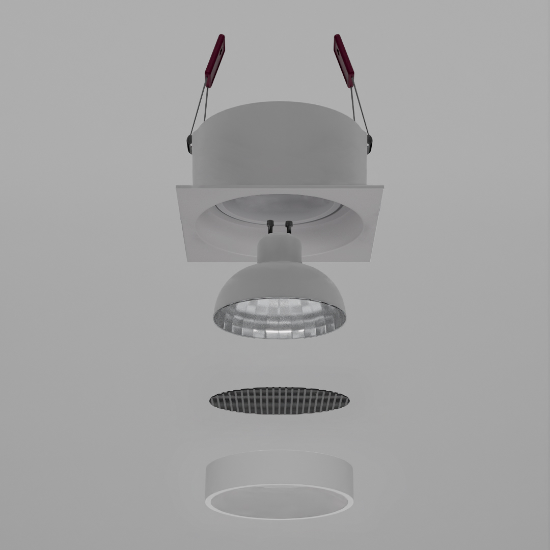 Встраиваемый светильник Favourite Lamppu 4547-1C