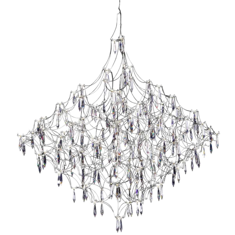 Подвесная люстра второго света Loft IT Mira 10259/1200 Silver Asfour
