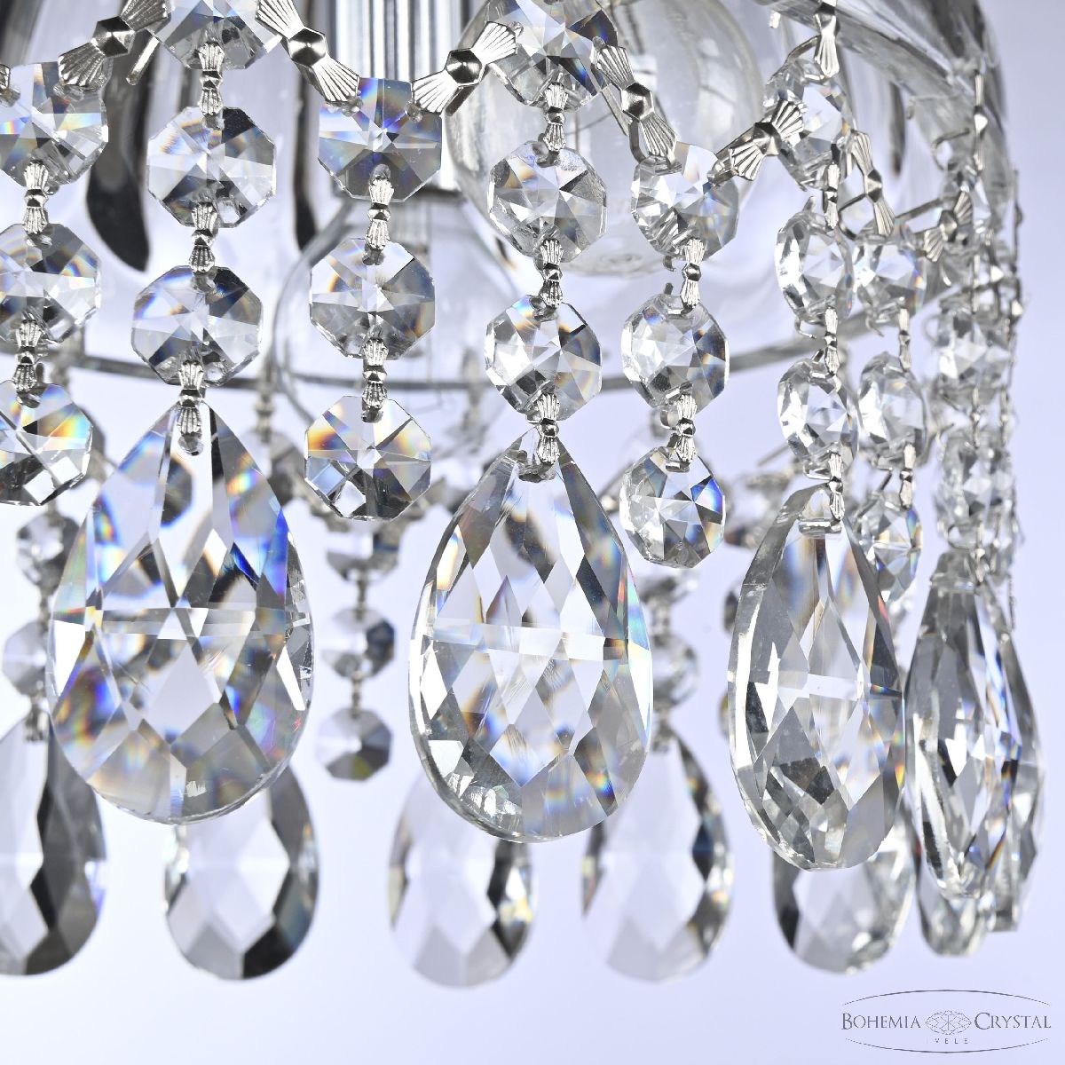 Подвесной светильник Bohemia Ivele Crystal 5478/22 Ni Clear/M-1H