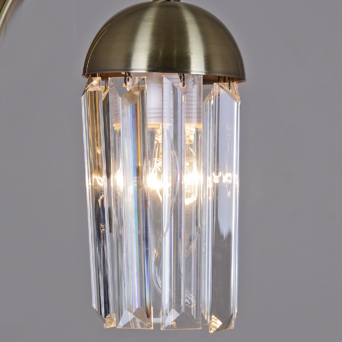 Люстра на штанге Illumico IL0599-8CSQ-24 AB LYRA