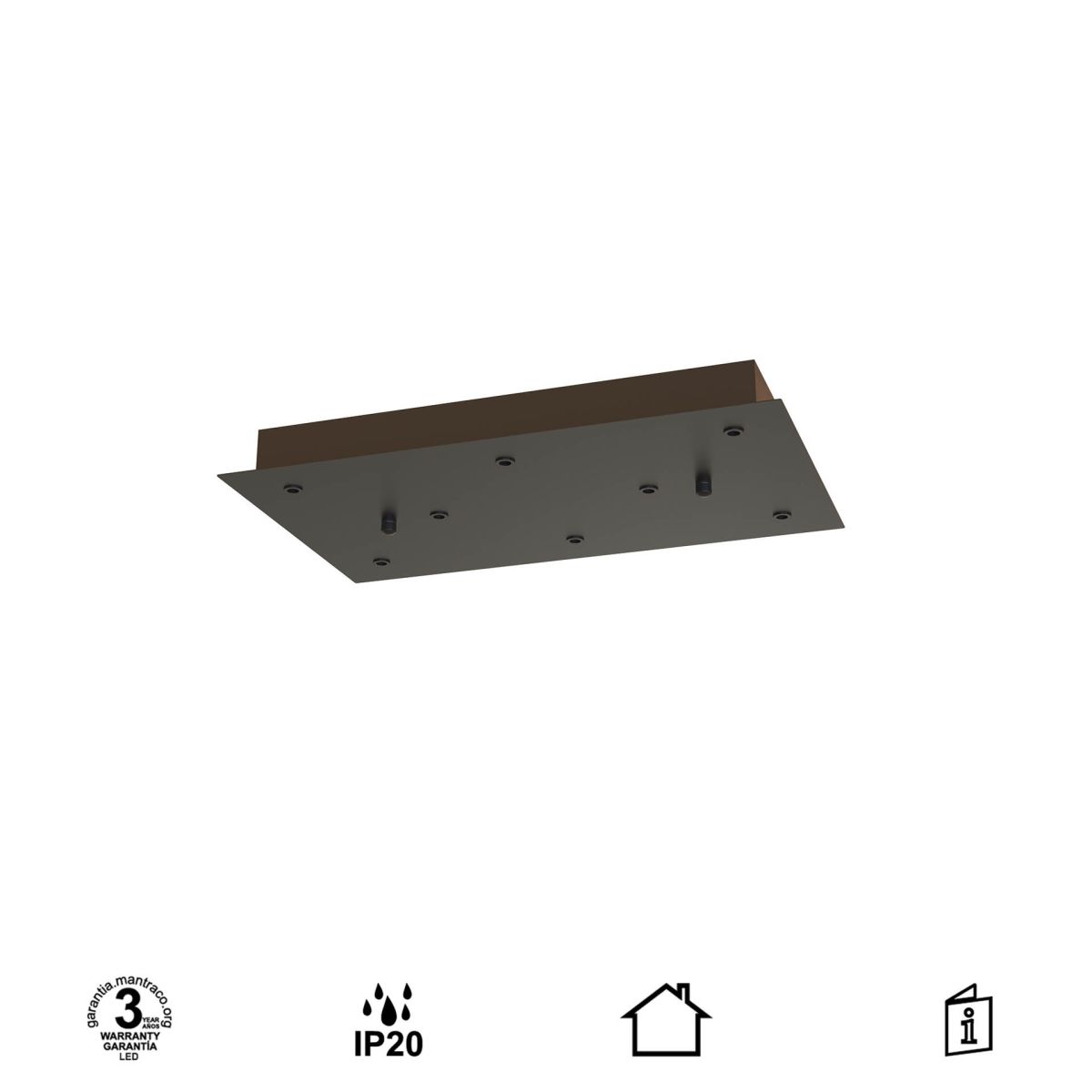 Основание потолочное 8L Mantra Modular Light Florones 9389