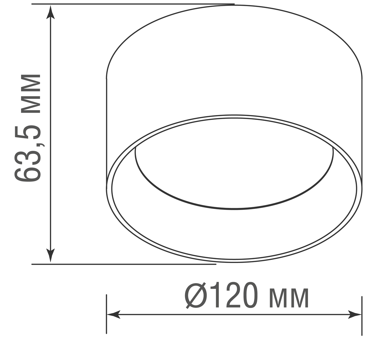 Накладной светильник Donolux Nola DL20126R10W1W
