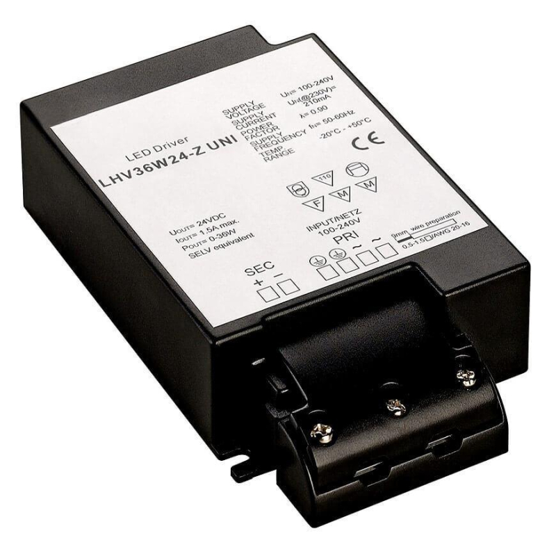 Блок питания SLV 24V 36W IP20 1,5A 470544