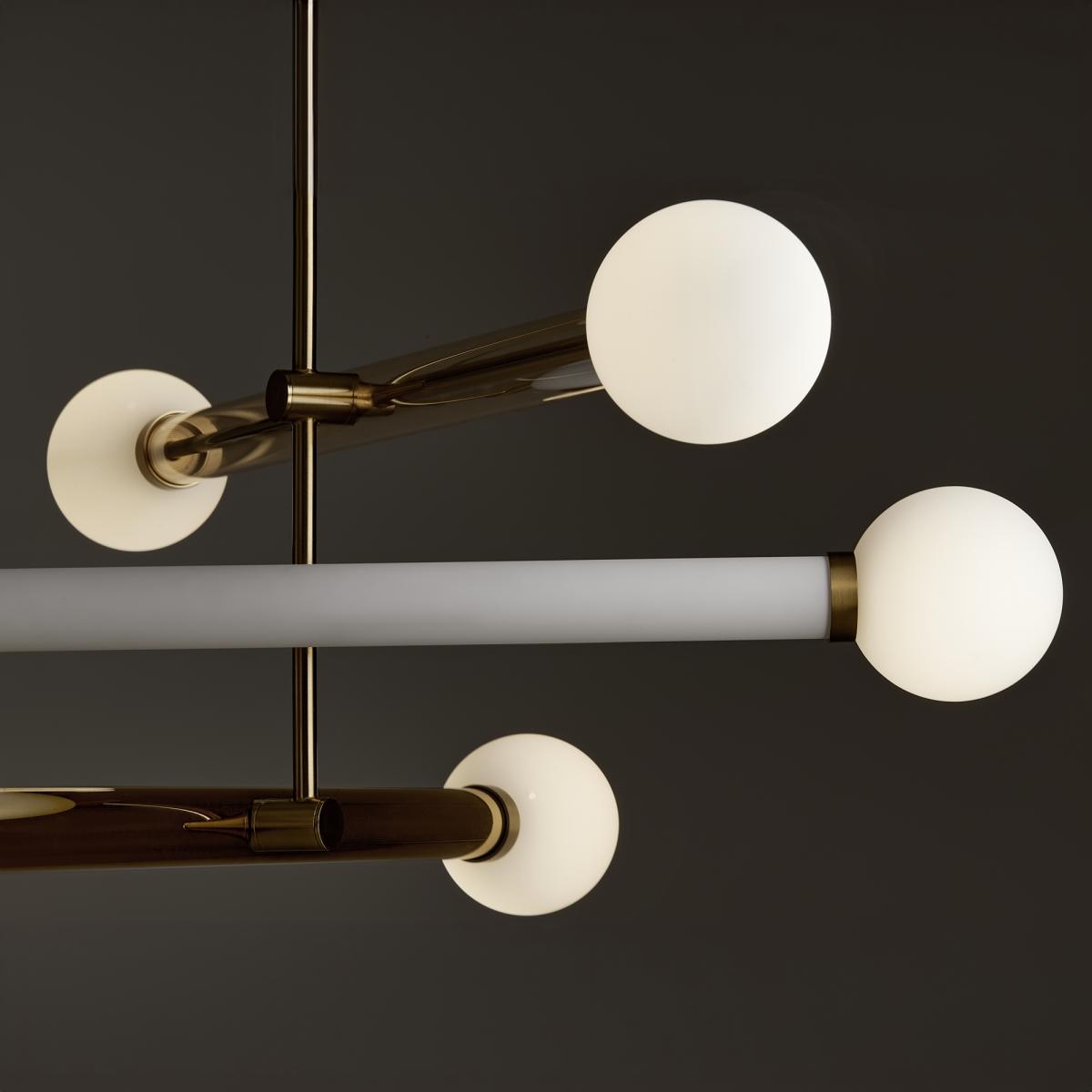 Люстра на штанге Freya Cross FR5381PL-06G